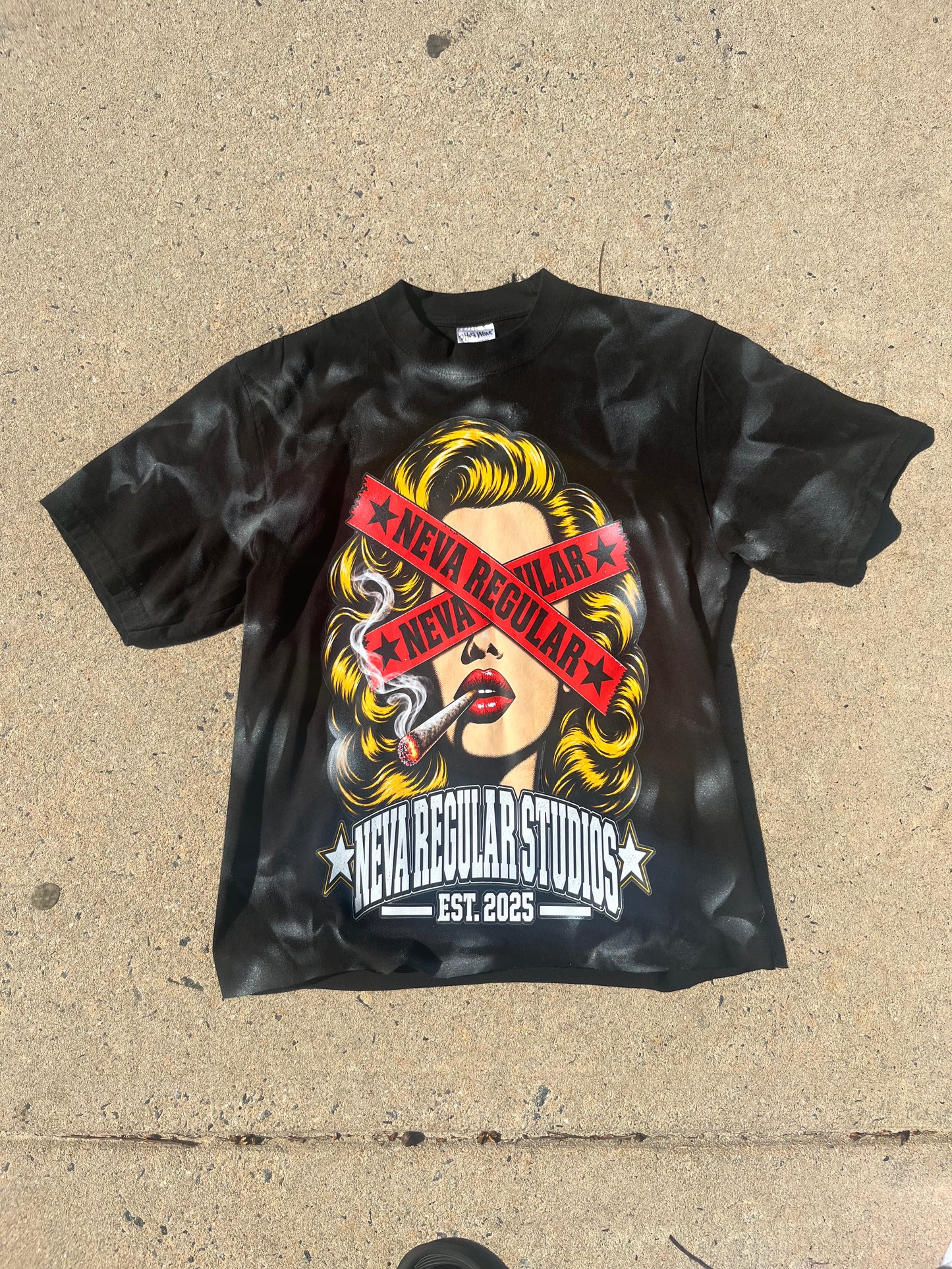 Sprayed “Anti-Regular” Tee